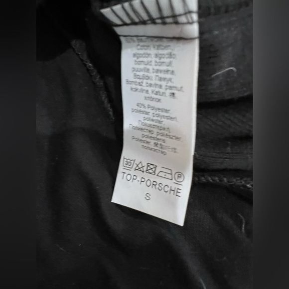 Porsche Design Lufthansa Van Laack MENS SHIRT Banded Henley Collar in Bl… - Picture 2 of 5